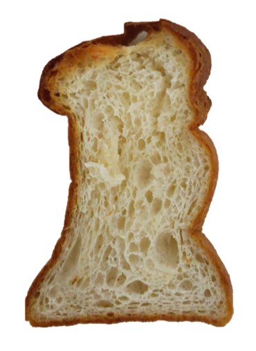 ジュウニブン食パンを焼いた写真