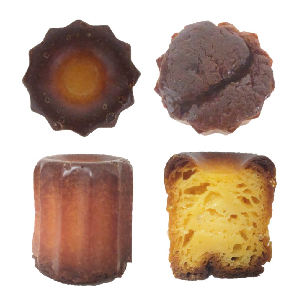 購入したCanele de CHIANTI（カヌレ ド キャンティ）のプレーンカヌレの写真