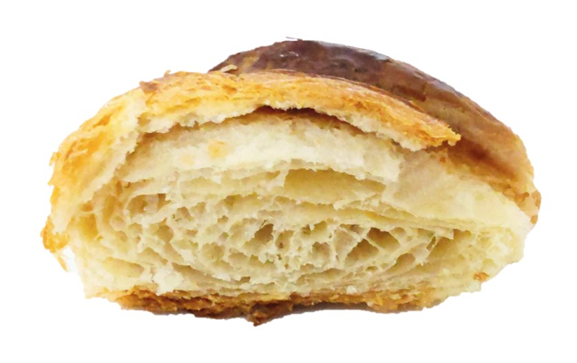 BAKERY＆RESTAURANT SAWAMURA（ベーカリー＆レストラン沢村）名古屋の1番人気クロワッサンの断面写真