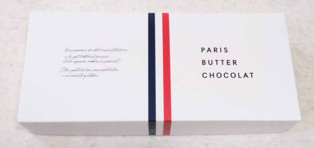 PARIS BUTTER CHOCOLAT（パリバターショコラ）の箱の写真
