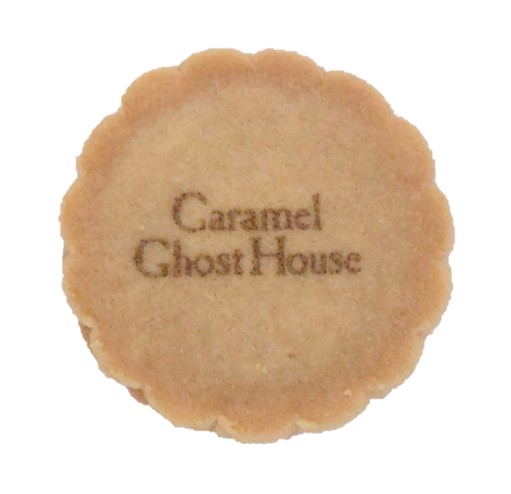 Caramel Ghost House（キャラメルゴーストハウス）のキャラメルサンドクッキーを上から見た写真