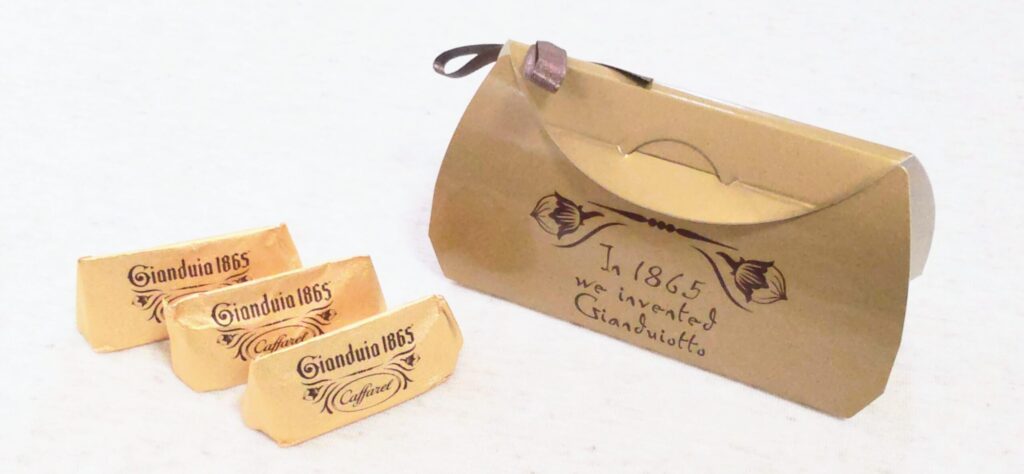 Caffarel（カファレル）で購入したジャンドゥーヤの写真