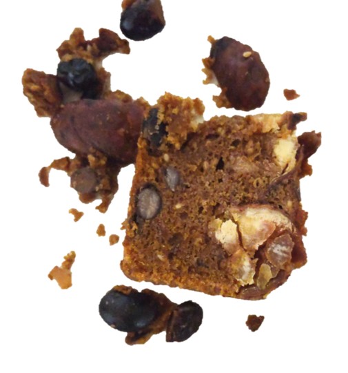 京洋菓子司JOUVENCELLE（ジュヴァンセル）竹取物語が崩れやすいことがわかる写真