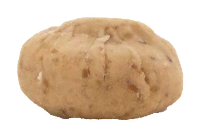 川上屋の栗きんとんを横から見た写真