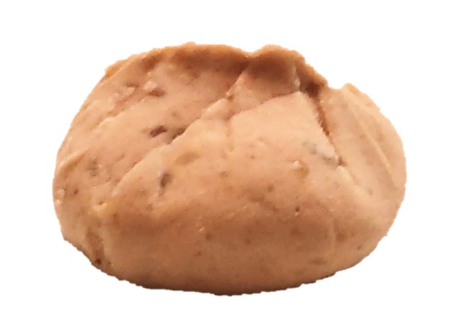 恵那寿やの栗きんとんを横から見た写真