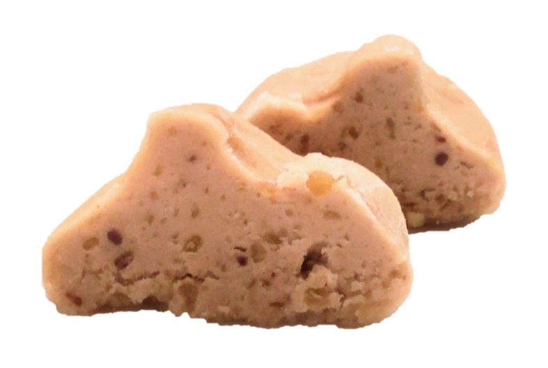 恵那川上屋の栗きんとんの断面写真