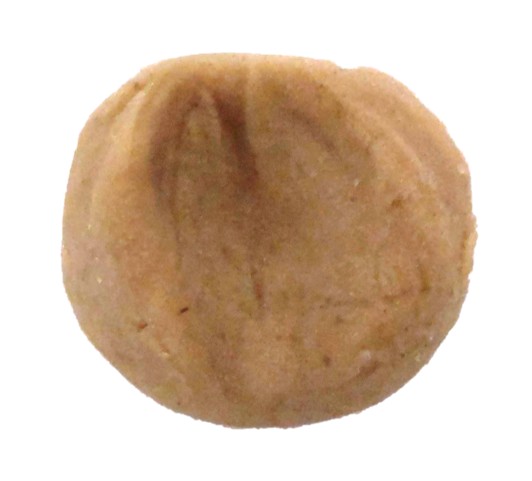 有職菓子御調進所老松での栗しぼりを上から見た写真