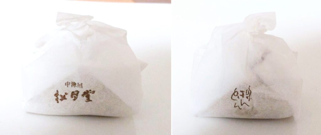 松月堂の栗きんとんの外観写真