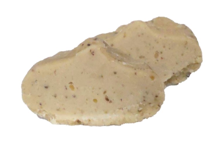 松月堂の栗きんとんの断面写真