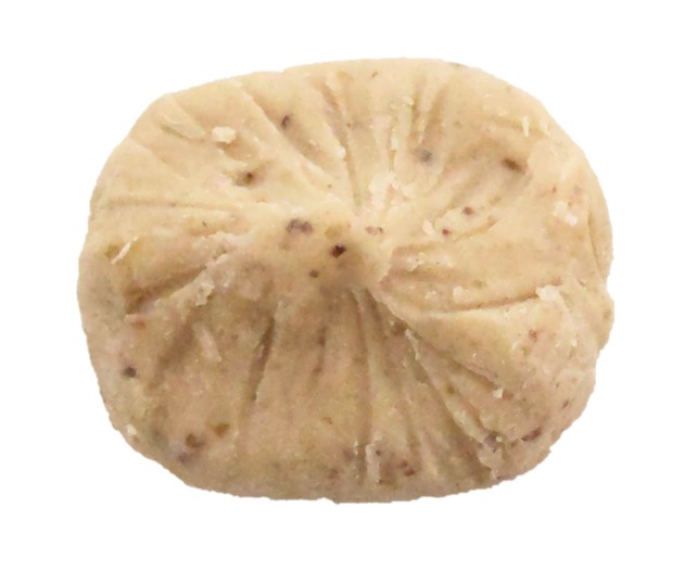 松月堂の栗きんとんを上から見た写真