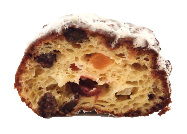 JACK IN THE DONUTS（ジャックインザドーナツ）で購入したオリボーレンの断面写真