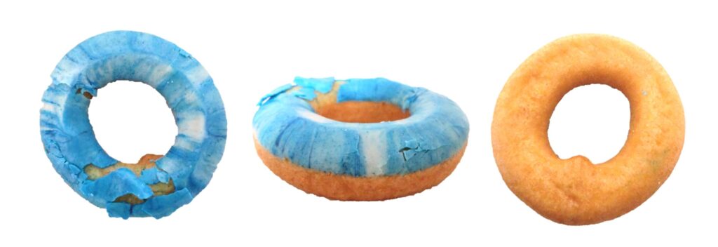 JACK IN THE DONUTS（ジャックインザドーナツ）で購入したギャラクシードーナツの写真