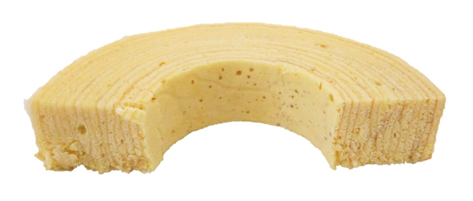 JUCHHEIM（ユーハイム）のバウムクーヘンの断面写真