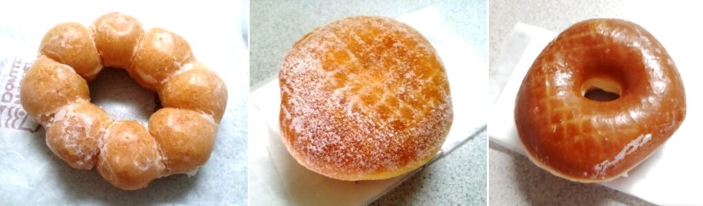 mister Donut（ミスタードーナツ）が生み出した定番ドーナツの一部写真