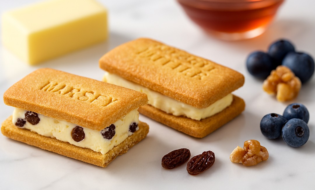 この記事を読めば六花亭マルセイバターサンドがうますぎる理由や原材料のアルコールの有無を踏まえた妊娠中食べる際の注意点などを知れることをイメージできる写真