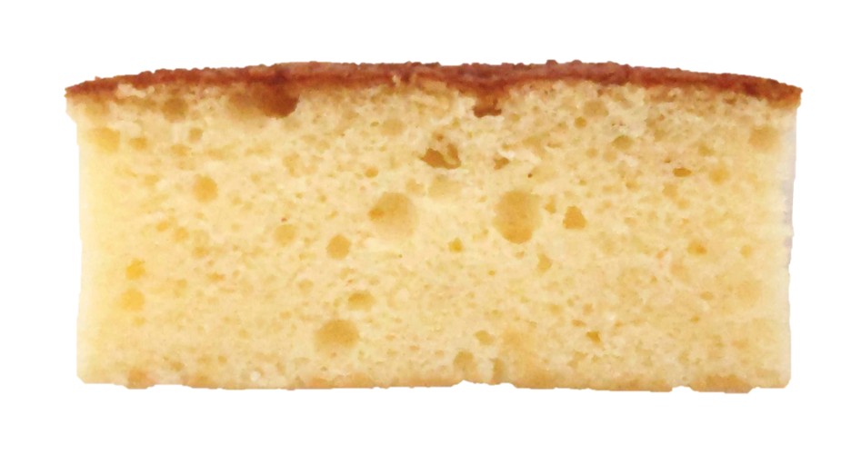 GRAMERCY NEWYORK（グラマシーニューヨーク）のニューヨークチーズケーキを横から見た写真