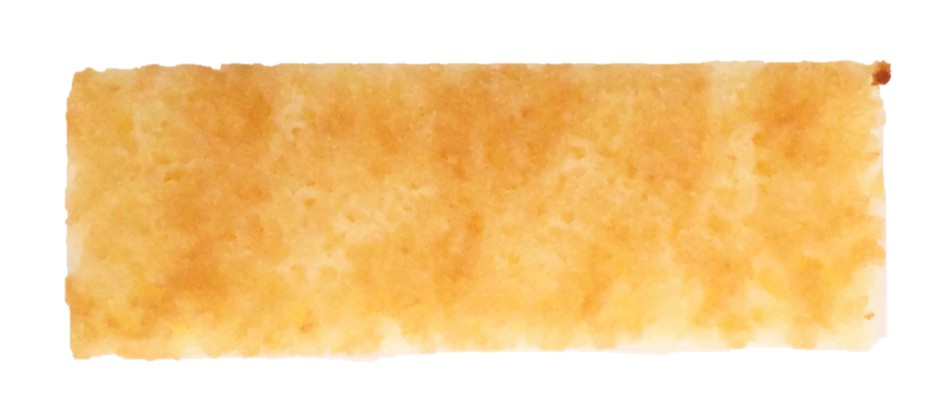 GRAMERCY NEWYORK（グラマシーニューヨーク）のニューヨークチーズケーキを裏から見た写真