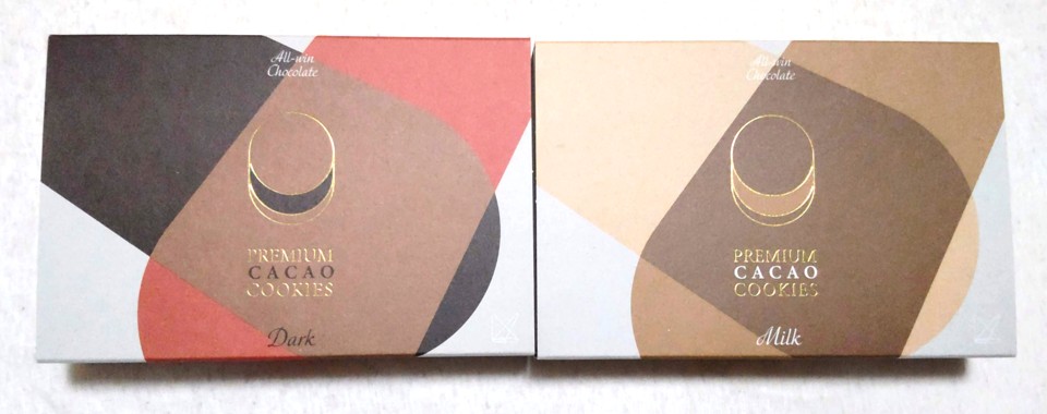 Dari K（ダリケー）で購入したカカオサンドクッキーの箱の写真