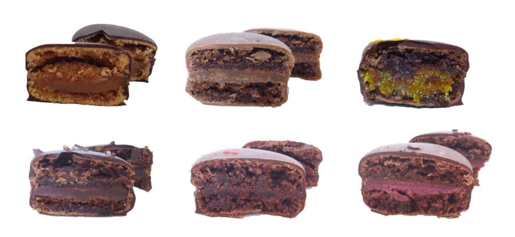 Sébastien Bouillet（セバスチャン・ブイエ）のマカリヨンの断面写真