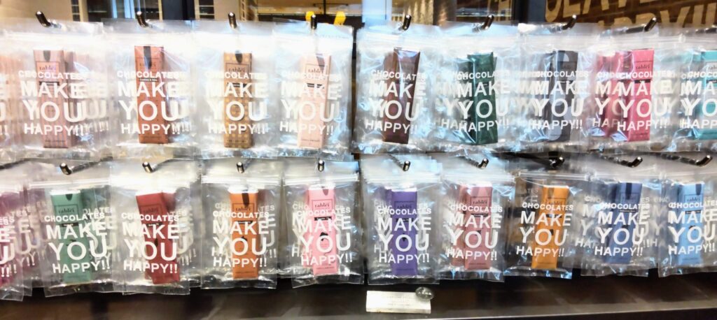 VANILLABEANS（バニラビーンズ）店頭のタブレット売り場の写真