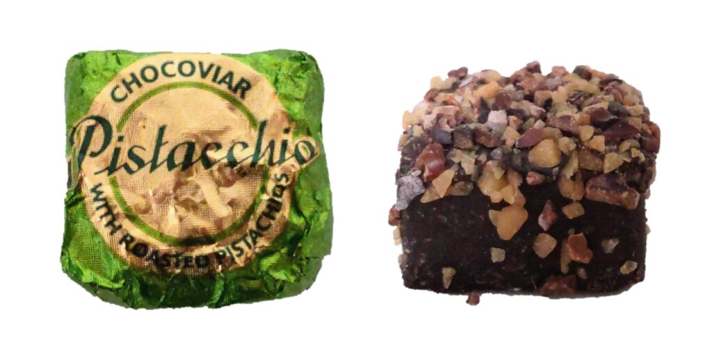 Venchi（ヴェンキ）のビアチョコピスタチオの写真