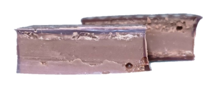 Frederic Blondeel（フレデリック・ブロンディール）のジャンドゥーヤの断面写真