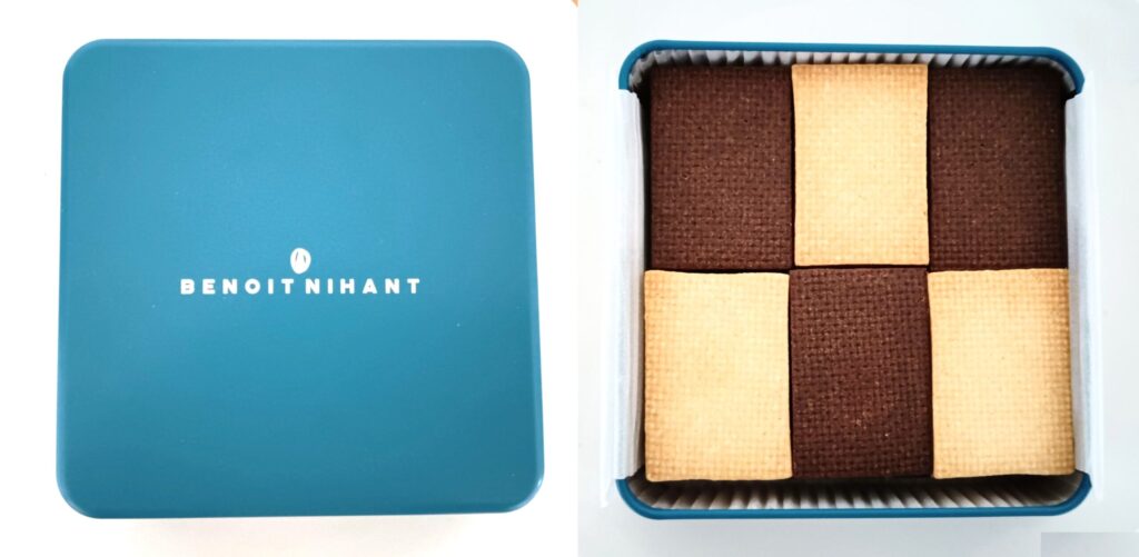 BENOIT NIHANT（ブノワ・ニアン）の定番クッキー缶の写真
