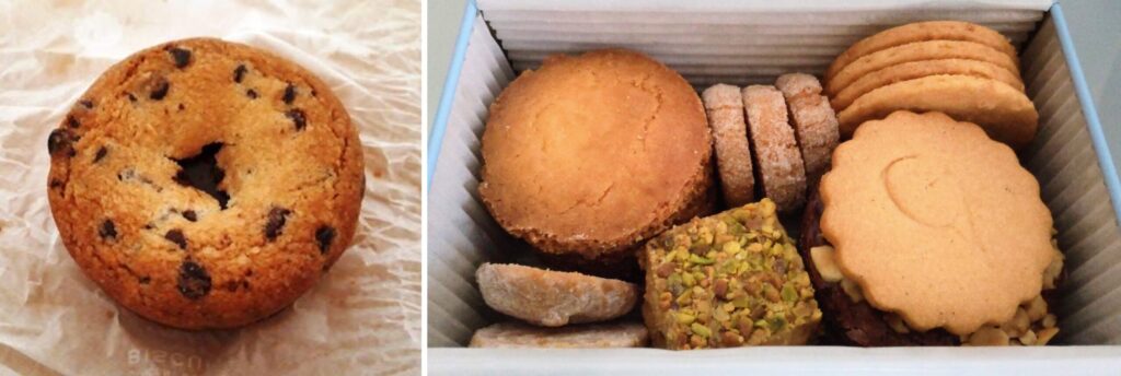 VINCENT GUERLAIS BISCUITS Francais（ヴァンサン ゲルレ ビスキュイ フランセ）で最初に売り切れることが多い焼菓子2種の写真