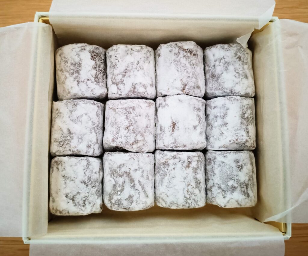 WITTAMER（ヴィタメール）で購入した純生ショコラナチュレ（プレーン）の写真