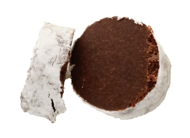 WITTAMER（ヴィタメール）の純生ショコラナチュレ（プレーン）の断面写真