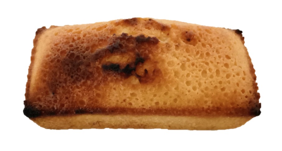 ちひろ菓子店の人生最高のフィナンシェの北海道バターを焼いた写真