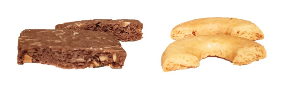 FOUCHER（フーシェ）で購入したクッキーの断面写真
