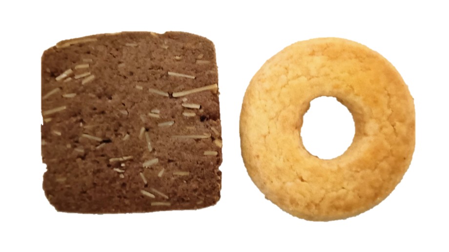 FOUCHER（フーシェ）のクッキーを上から見た写真