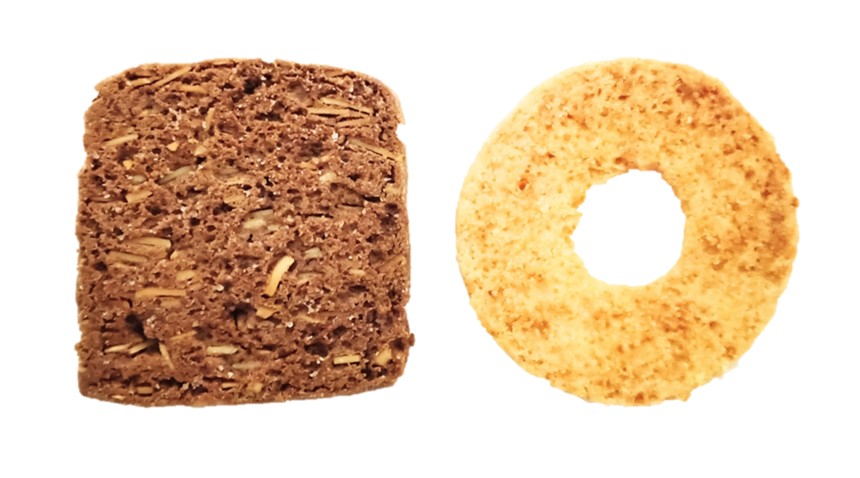 FOUCHER（フーシェ）のクッキーを裏から見た写真
