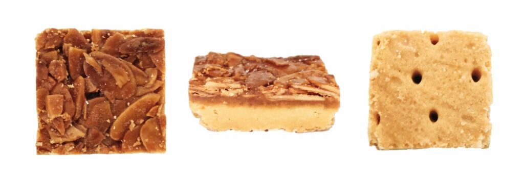 しろいし洋菓子店のフロランタンの写真