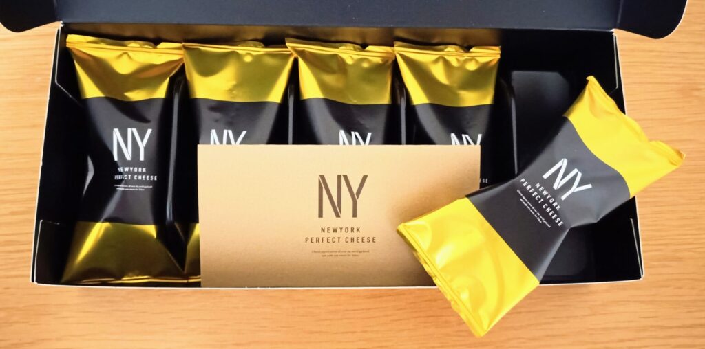 NEWYORK PERFECT CHEESE（ニューヨークパーフェクト チーズ）で購入したニューヨークパーフェクトチーズの写真